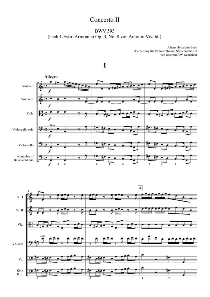 Concerto in A minor
